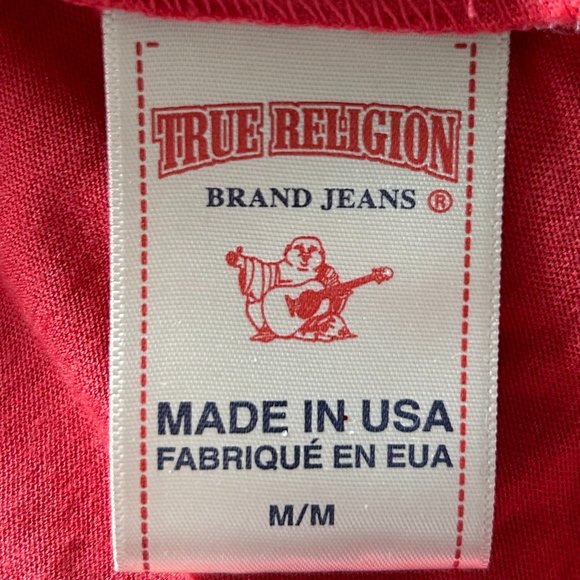 🇺🇸 True Religion V-Neck T-Shirt (NWOT) - Picture 10 of 12